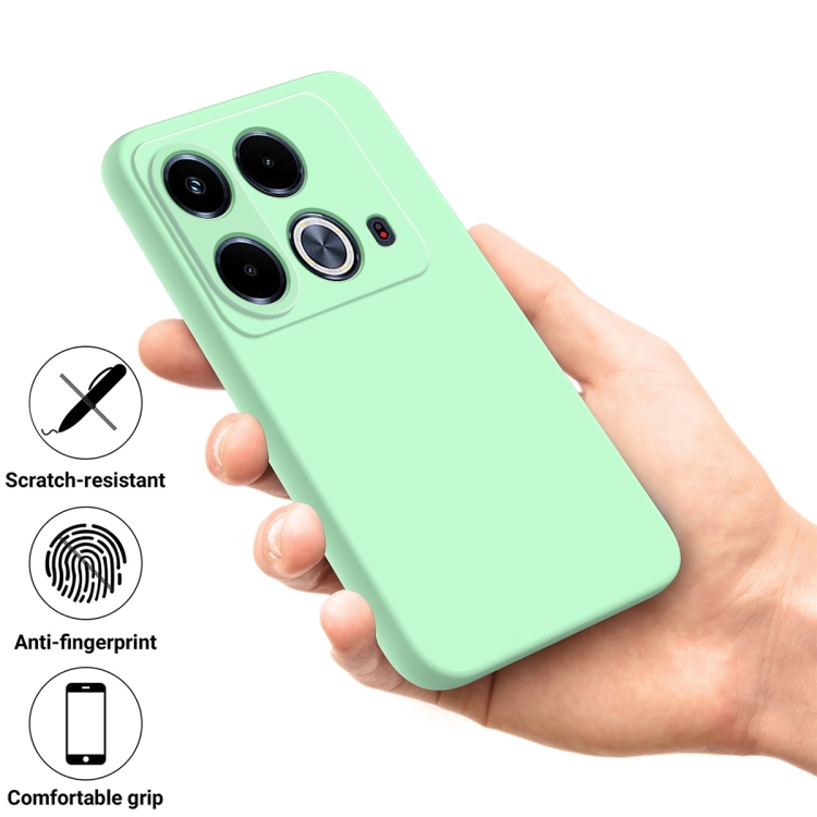 RUBBER Husă De Protecție Pentru Infinix Note 40 Verde