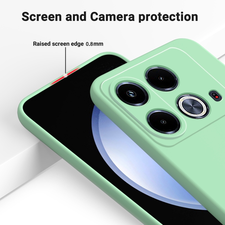 RUBBER Husă De Protecție Pentru Infinix Note 40 Verde