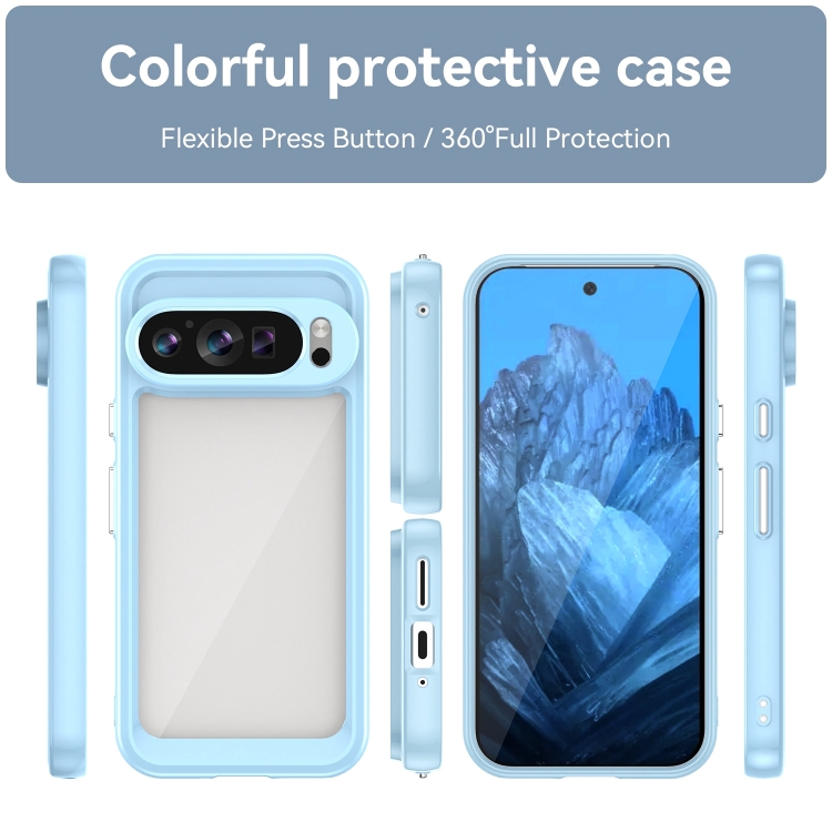 CRYSTAL Husa De Protectie Pentru Google Pixel 9 Albastru