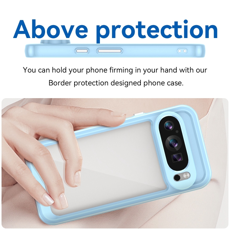 CRYSTAL Husa De Protectie Pentru Google Pixel 9 Albastru