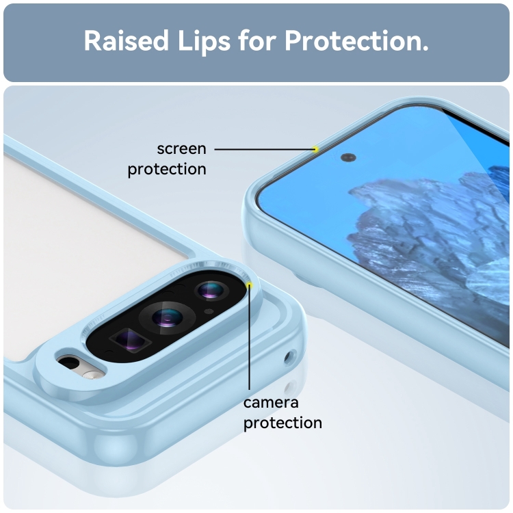 CRYSTAL Husa De Protectie Pentru Google Pixel 9 Albastru