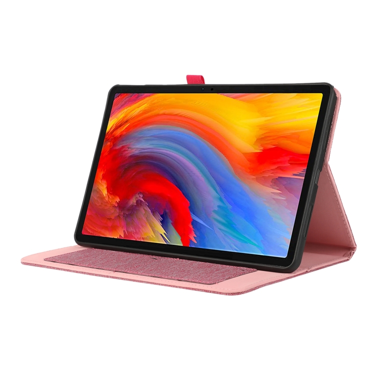 FABRIC Capac Cu Balamale Pentru Lenovo Tab Plus 11,5 Roz