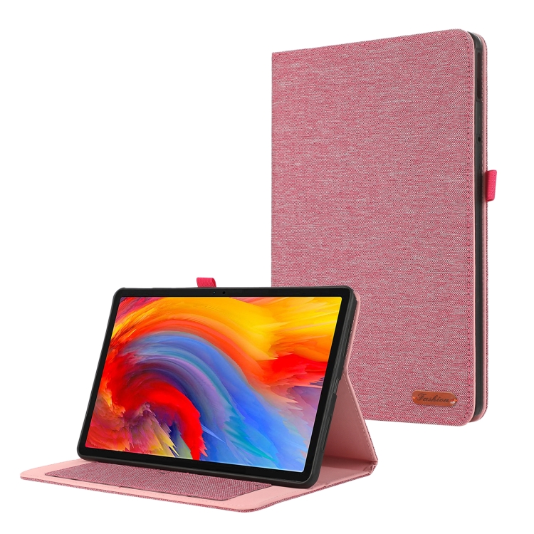 FABRIC Capac Cu Balamale Pentru Lenovo Tab Plus 11,5 Roz