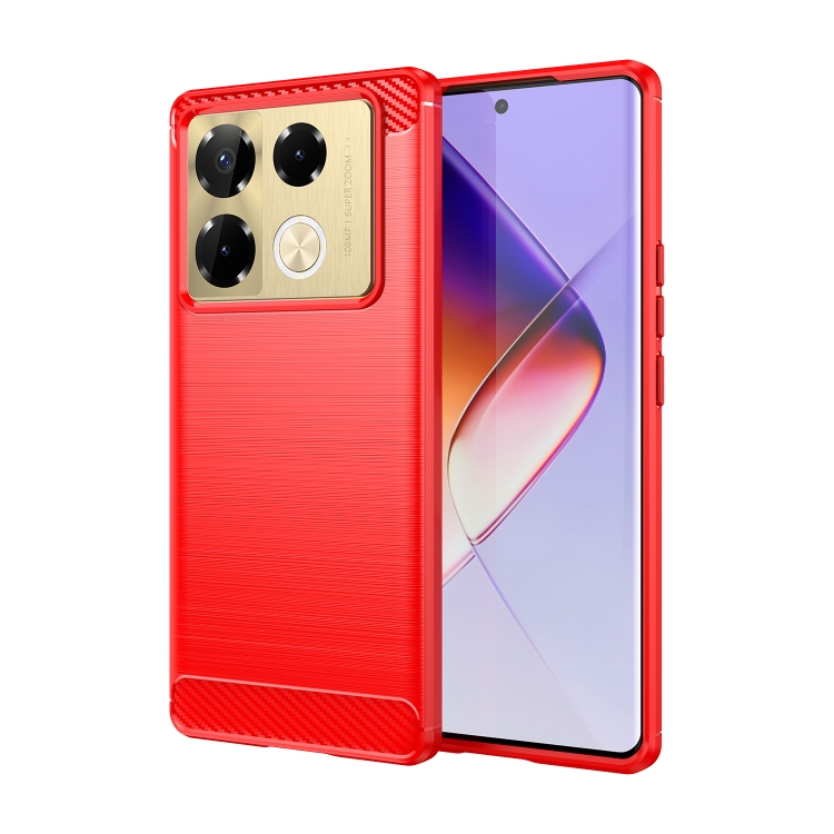 FLEXI TPU Husă De Protecție Infinix Note 40 Pro / 40 Pro+ 5G Roșu