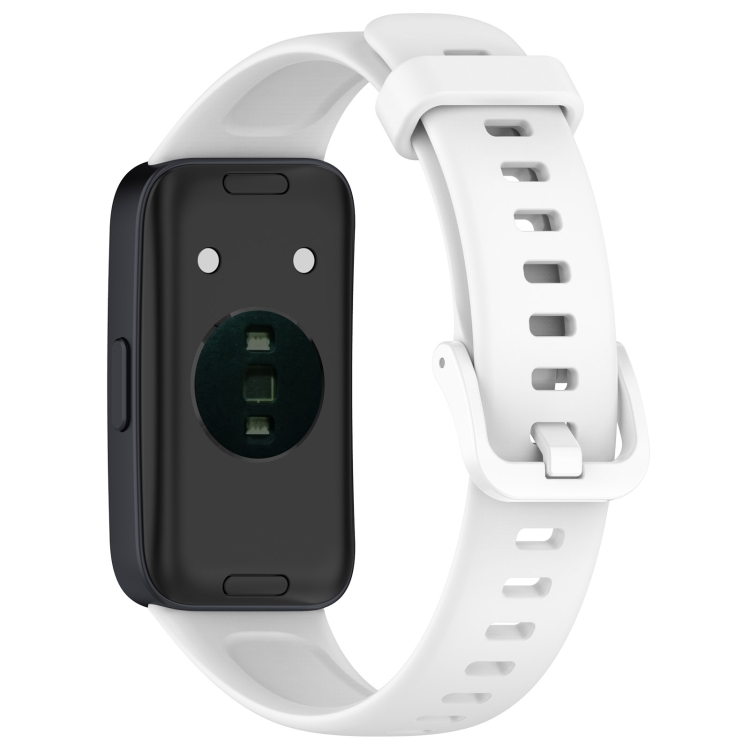 SILICONE Curea înlocuibilă Pentru Huawei Band 9 Alb