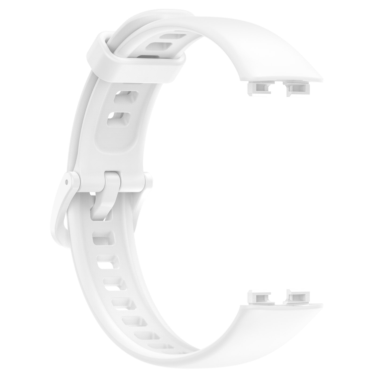 SILICONE Curea înlocuibilă Pentru Huawei Band 9 Alb