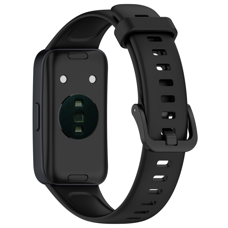 SILICONE Curea înlocuibilă Pentru Huawei Band 9 Neagră