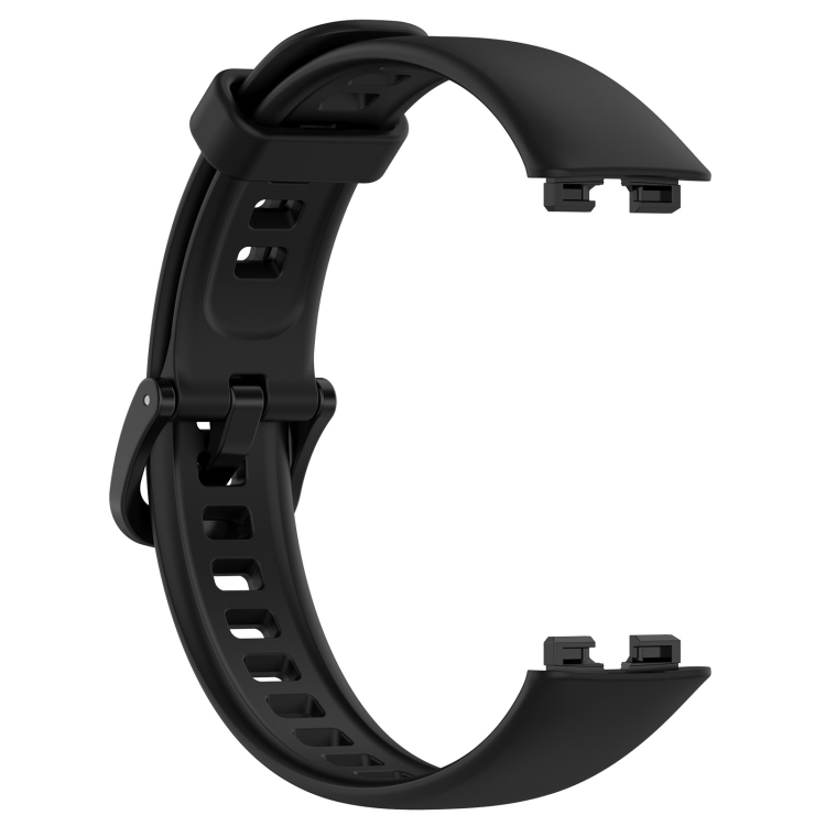 SILICONE Curea înlocuibilă Pentru Huawei Band 9 Neagră