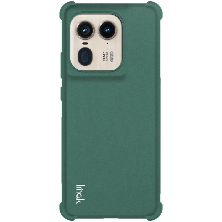 IMAK AIRBAG Husă Verde Extra Durabilă Motorola Edge 50 Ultra