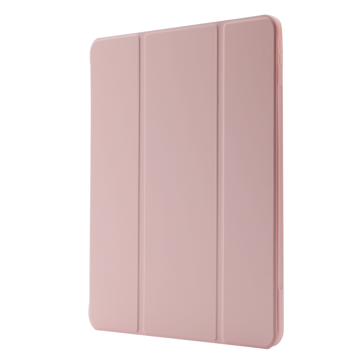 LEATHER Capac Cu Balamale Pentru Apple IPad Air 13 2024 Roz Deschis