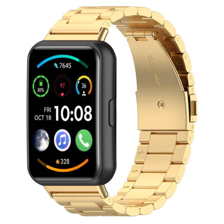 CLASSIC Curea Metalică Pentru Huawei Watch Fit 3 Gold