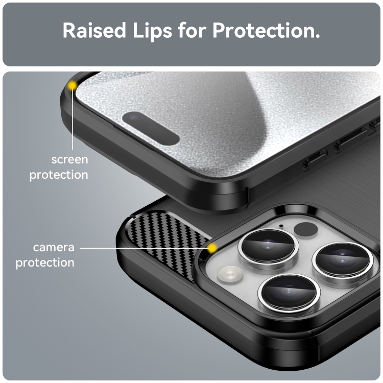 FLEXI TPU Husă De Protecție Apple IPhone 16 Pro Negru