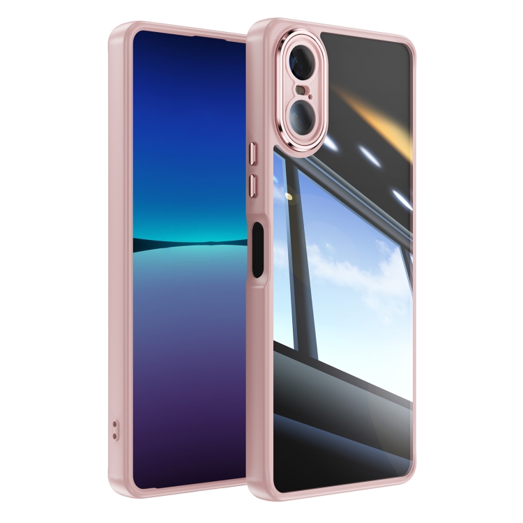 ACRYLO Husa De Protectie Pentru Sony Xperia 10 VI Roz