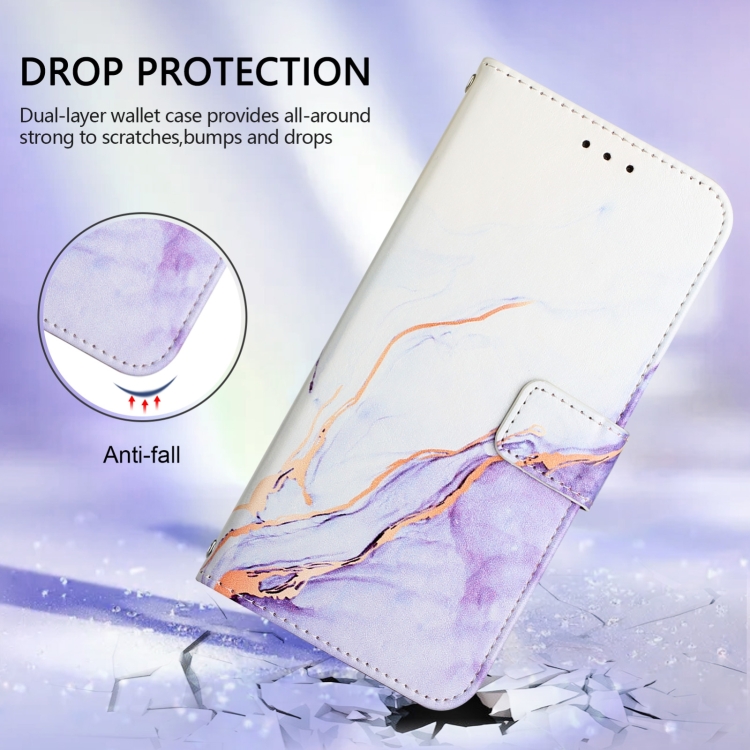 ART MARBLE Husă Portofel Pentru Infinix Note 40 PURPLE