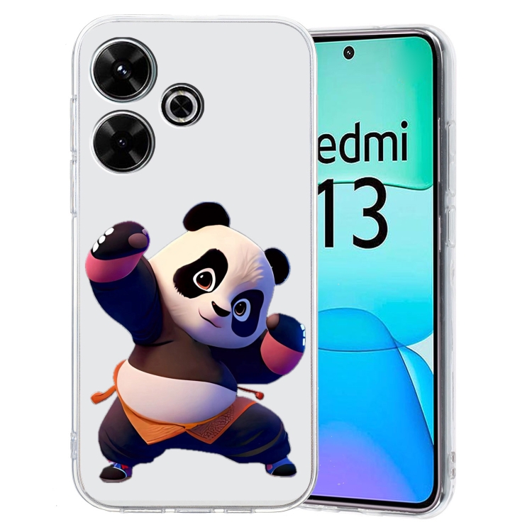 ART TPU Husă De Protecție Pentru Xiaomi Redmi 13 PANDA