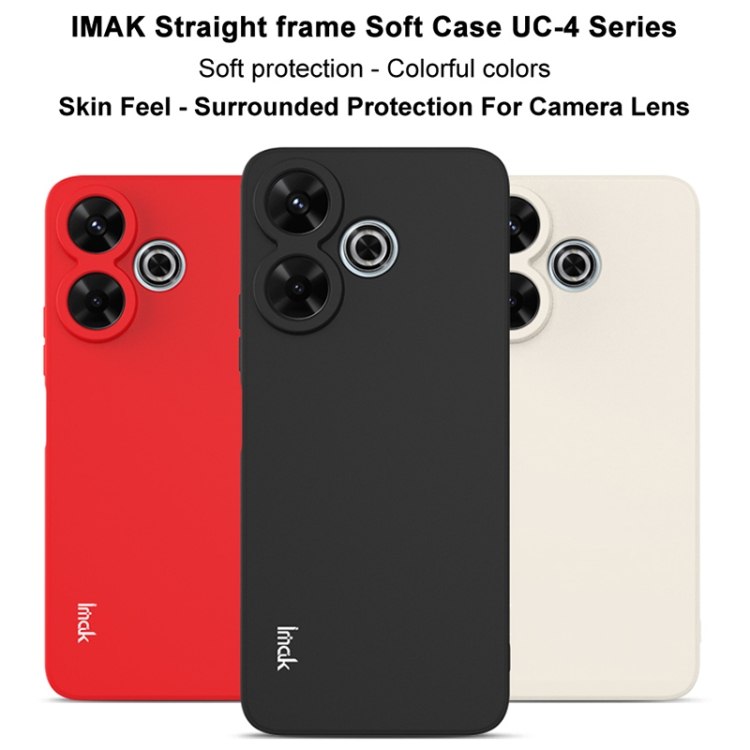 IMAK UC-4 Husă De Protecție Pentru Xiaomi Redmi 13 Bej