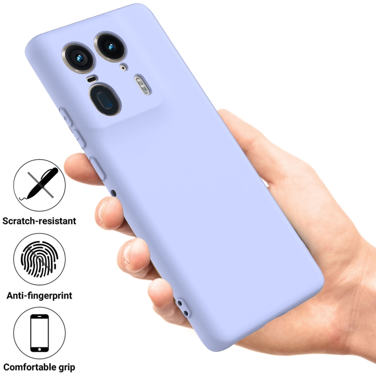 RUBBER Husă De Protecție Pentru Motorola Edge 50 Ultra Violet