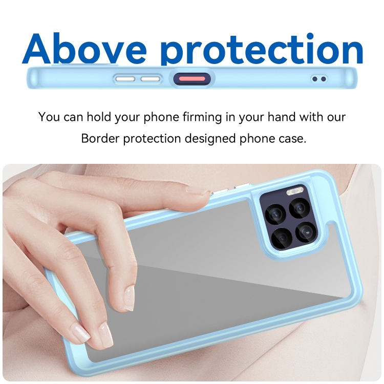 CRYSTAL Husă De Protecție Pentru T Phone 2 Pro Albastru