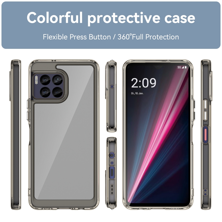 CRYSTAL Husă De Protecție Pentru T Phone 2 Pro Gri