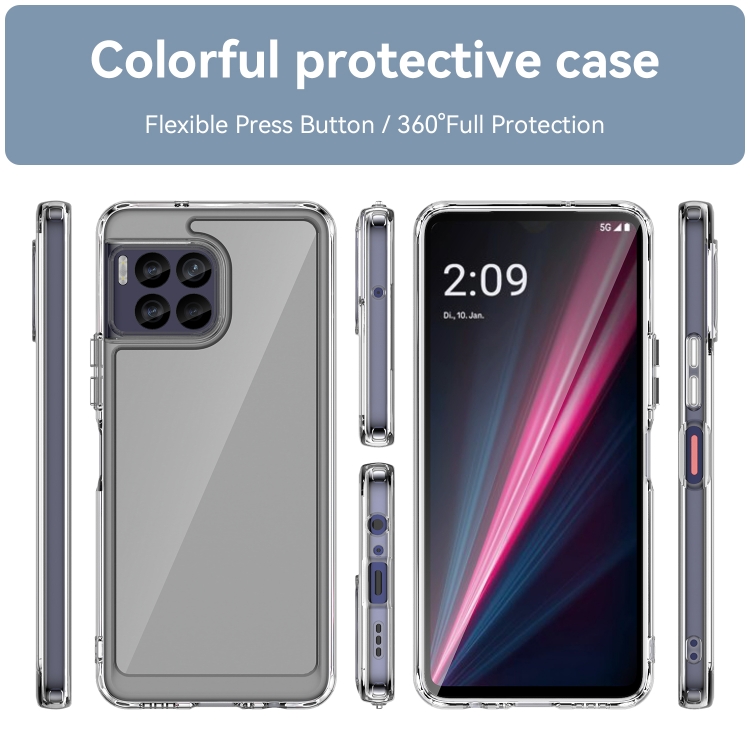 CRYSTAL Husă De Protecție Pentru T Phone 2 Pro Transparent