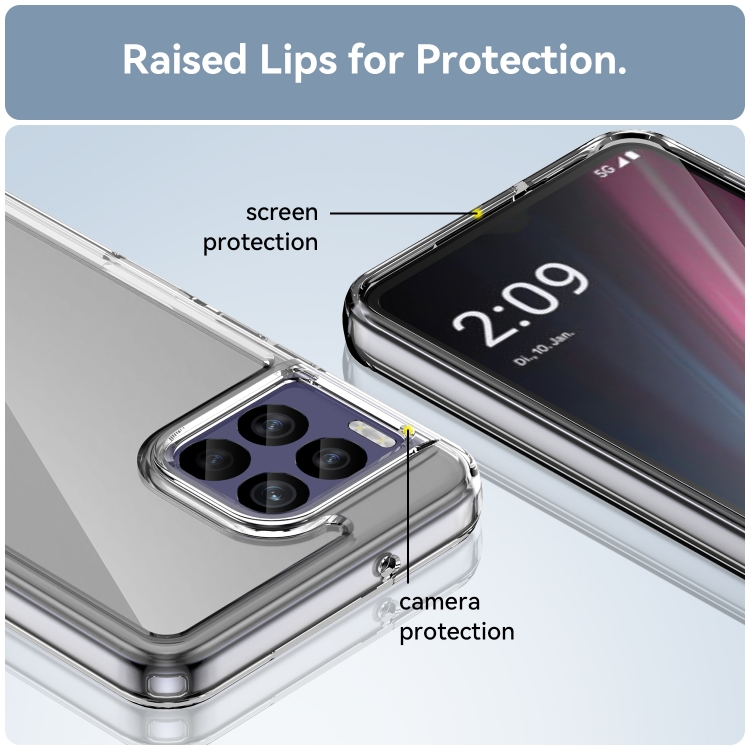 CRYSTAL Husă De Protecție Pentru T Phone 2 Pro Transparent