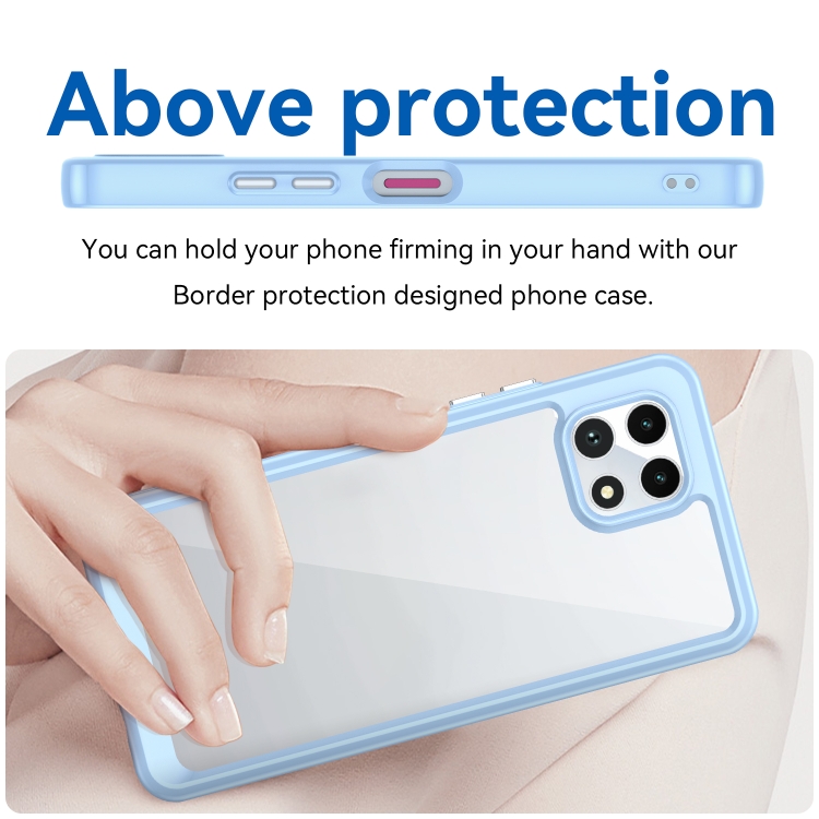 CRYSTAL Husă De Protecție Pentru T Phone 2 Albastru