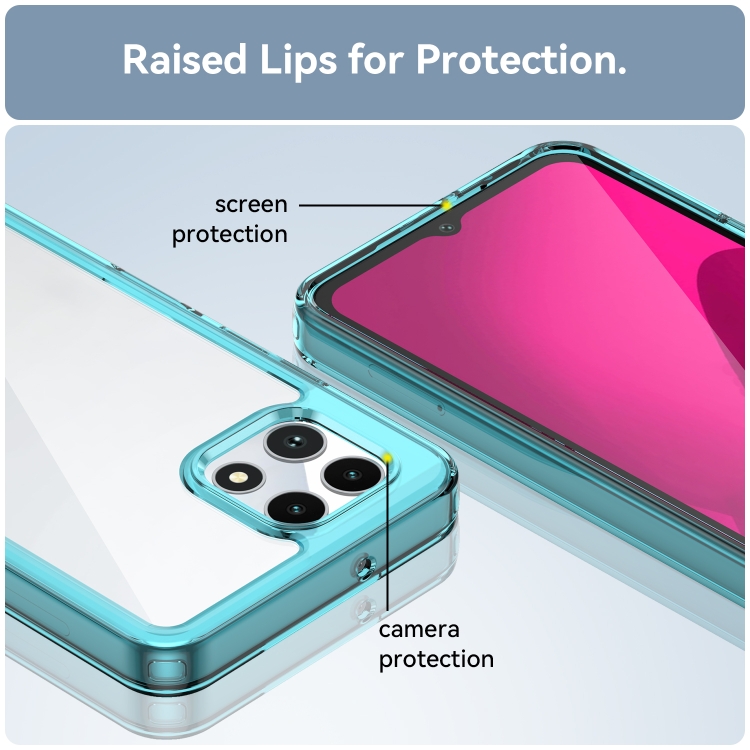 CRYSTAL Husă De Protecție Pentru T Phone 2 Turcoaz