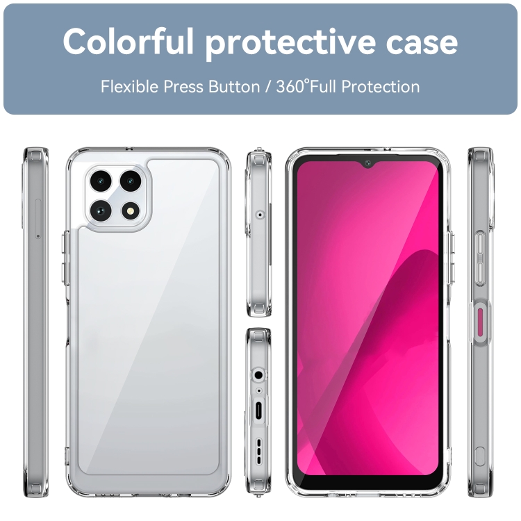 CRYSTAL Husă De Protecție Pentru T Phone 2 Transparent