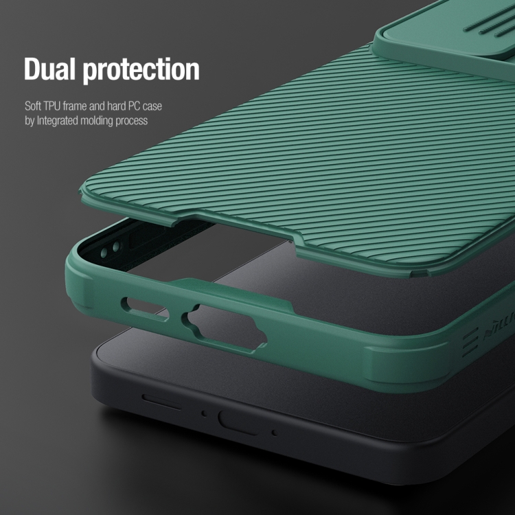 Husă NILLKIN CAMSHIELD PRO Pentru Samsung Galaxy S24 FE 5G Verde