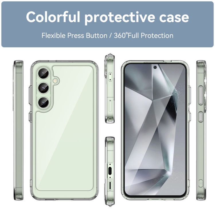 CRYSTAL Husă De Protecție Pentru Samsung Galaxy S24 FE 5G Transparentă