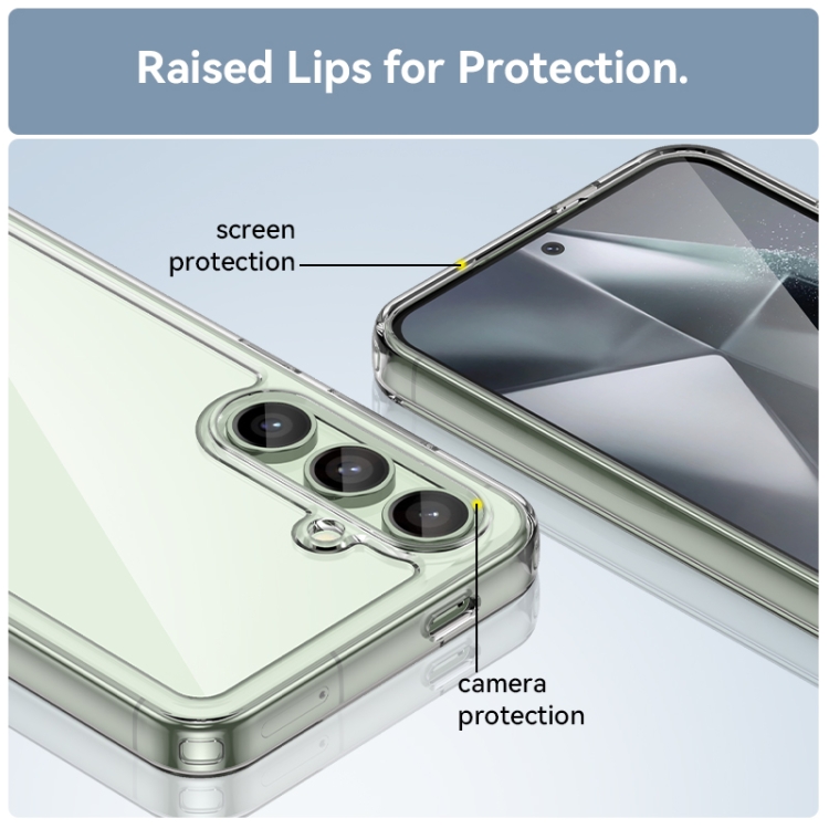 CRYSTAL Husă De Protecție Pentru Samsung Galaxy S24 FE 5G Transparentă