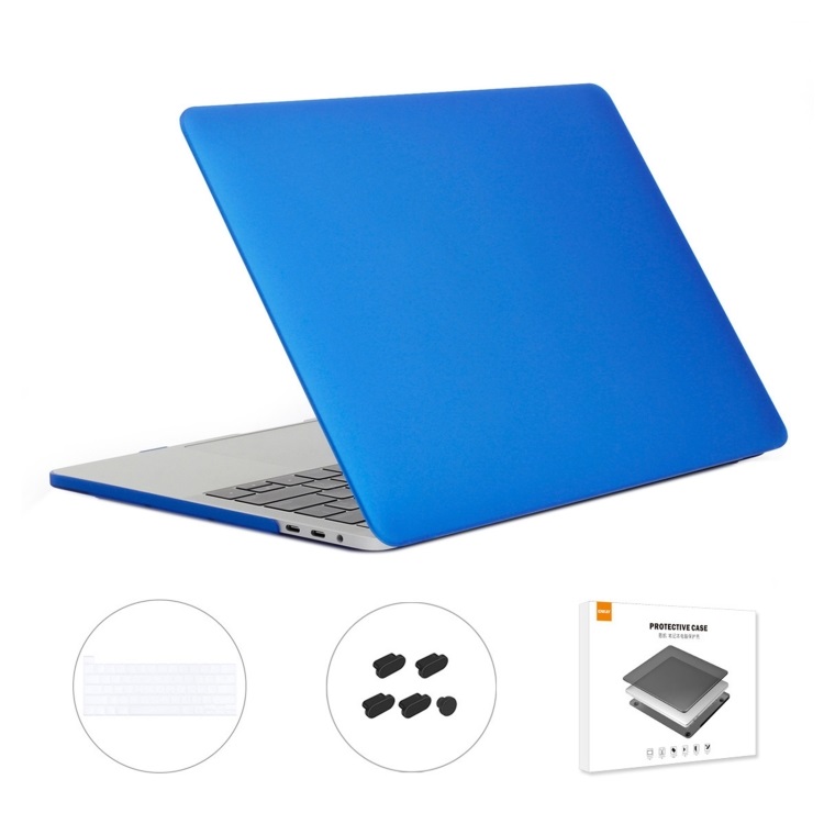 ENKAY CRYSTAL SET Set De Protecție Pentru Macbook Pro 16 A2141 Albastru închis