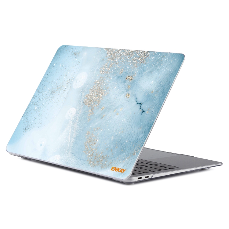 Husă ENKAY MARBLE Pentru Macbook Pro 16 A2141 STREAM