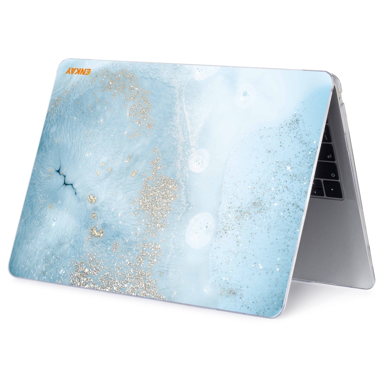 Husă ENKAY MARBLE Pentru Macbook Pro 16 A2141 STREAM