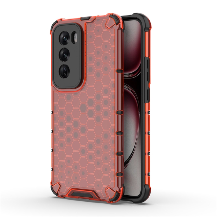 HONEYCOMB Husă De Protecție Oppo Reno12 Pro 5G Roșu