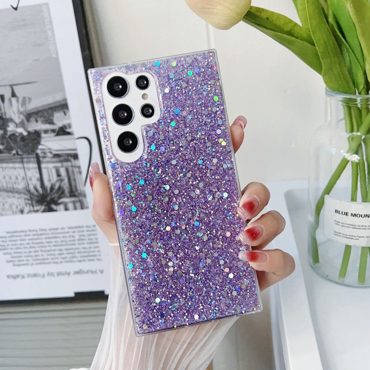 GLITTER Husă De Protecție Pentru Samsung Galaxy A14 5G Violet