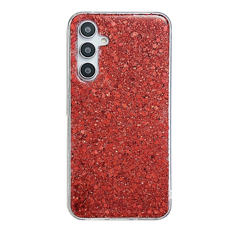 GLITTER Husă De Protecție Pentru Samsung Galaxy A14 5G Roșu