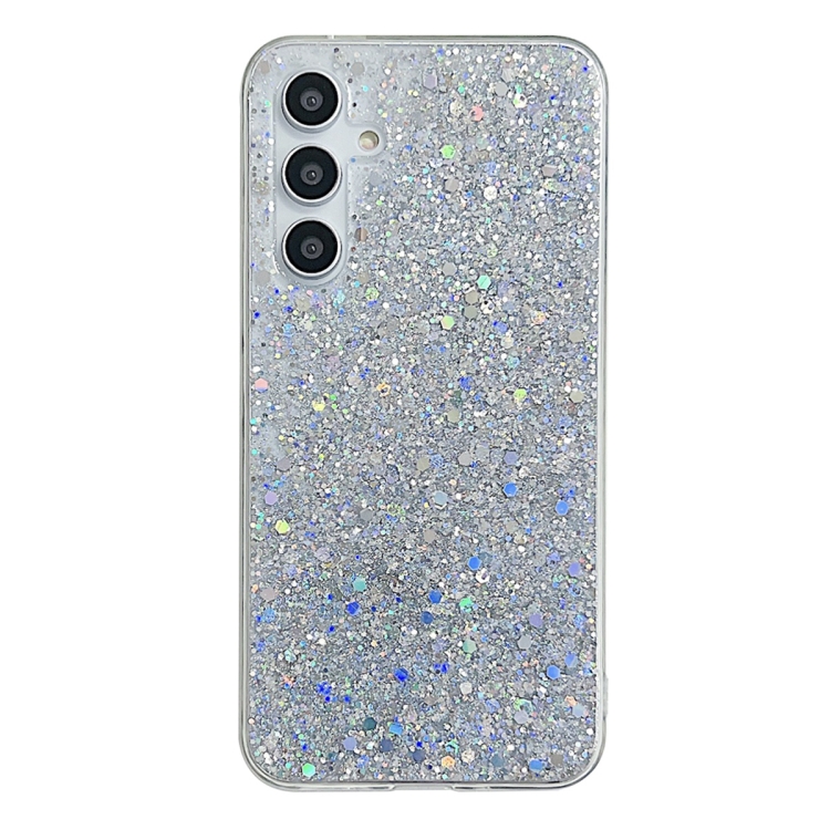 GLITTER Husă De Protecție Pentru Samsung Galaxy A54 5G Argintiu