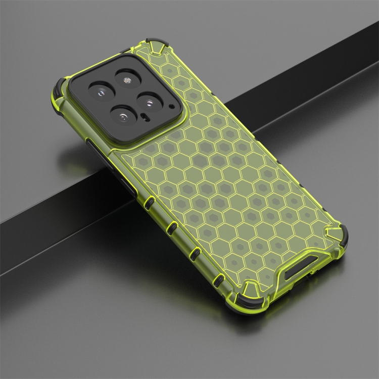 HONEYCOMB Husa De Protectie Xiaomi 14 Verde