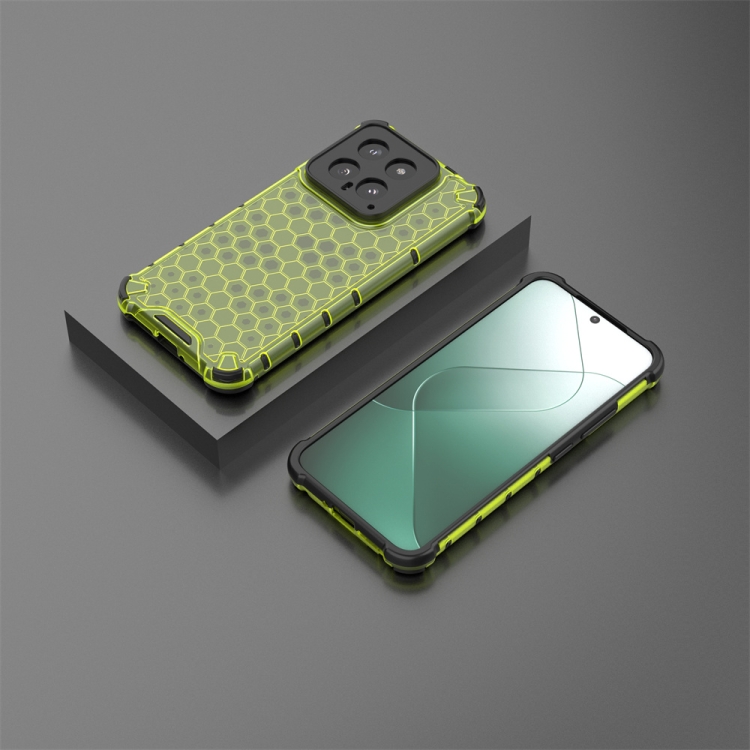 HONEYCOMB Husa De Protectie Xiaomi 14 Verde