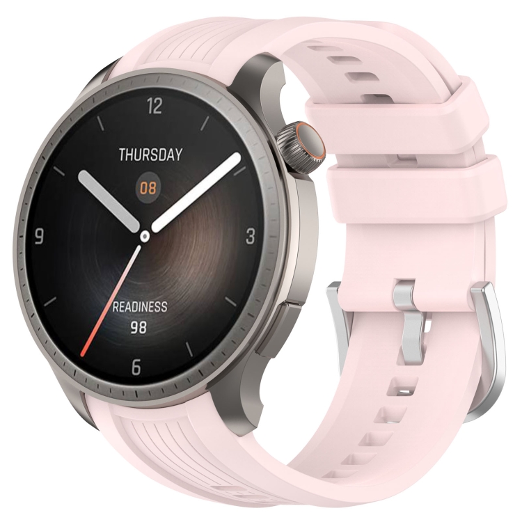 SILICONE Curea Interschimbabilă Pentru Amazfit Balance Roz Deschis