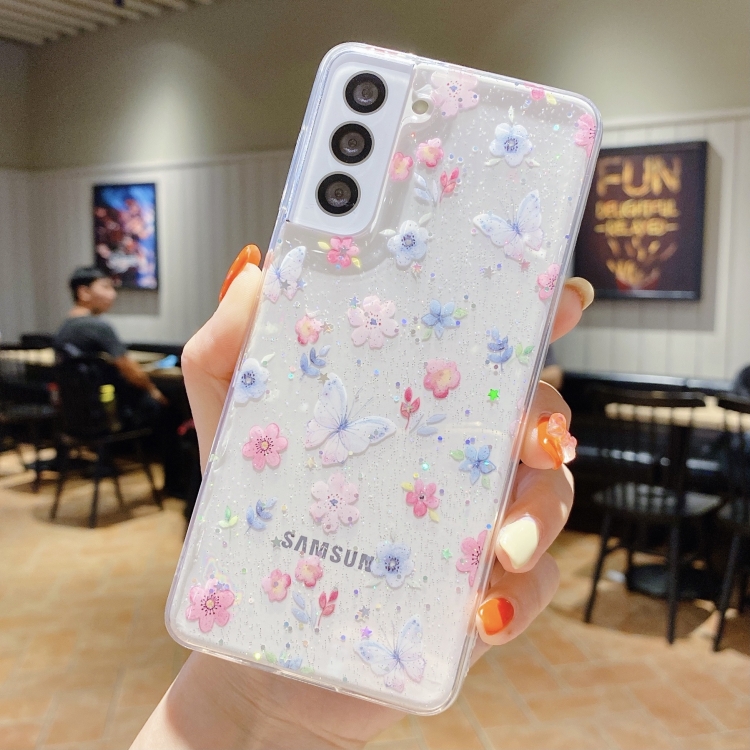 BLOOM Husă De Protecție Pentru Samsung Galaxy A15 / A15 5G BUTTERFLY