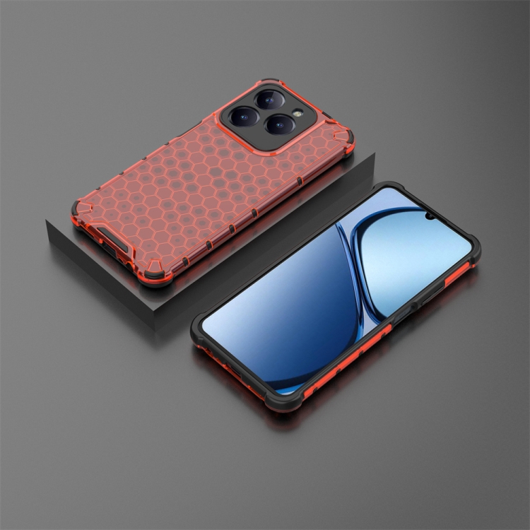 HONEYCOMB Capac De Protecție Realme C61 Roșu