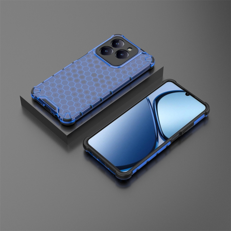 HONEYCOMB Husă De Protecție Realme C61 Albastru