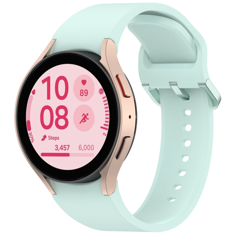 SILICONE Curea Interschimbabilă Samsung Galaxy Watch FE Verde Deschis