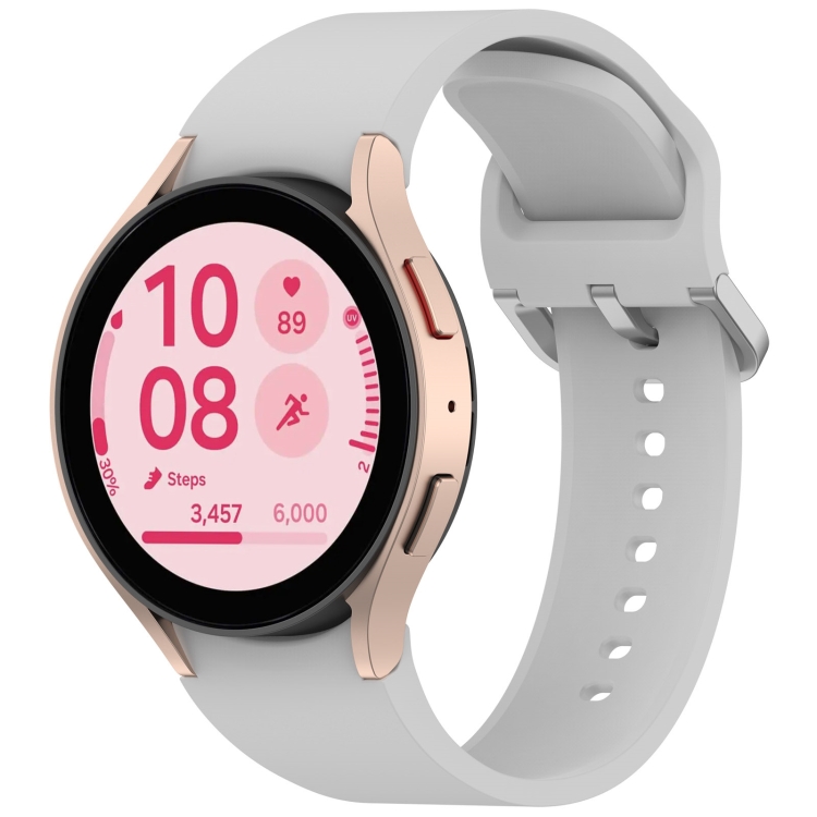 SILICONE Curea Interschimbabilă Samsung Galaxy Watch FE Gri