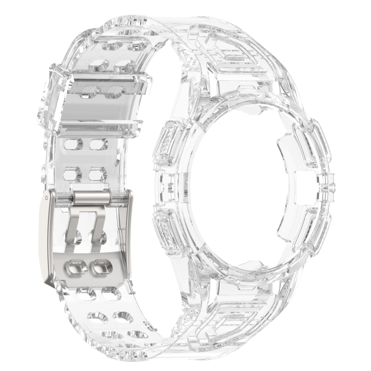 GLACIER Husă De Protecție Cu Curea Pentru Samsung Galaxy Watch FE Transparentă