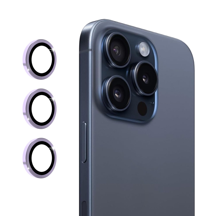 ENKAY ALU Sticla Camerei Apple IPhone 16 Pro / 16 Pro Max Violet