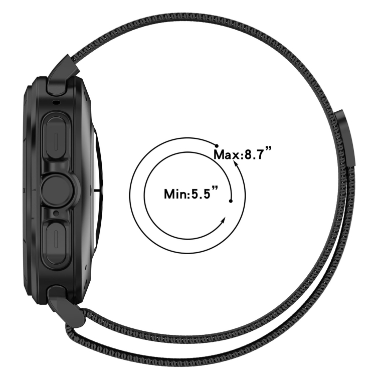 MILANESE Curea Metalică Pentru Samsung Galaxy Watch Ultra 47mm STARLIGHT