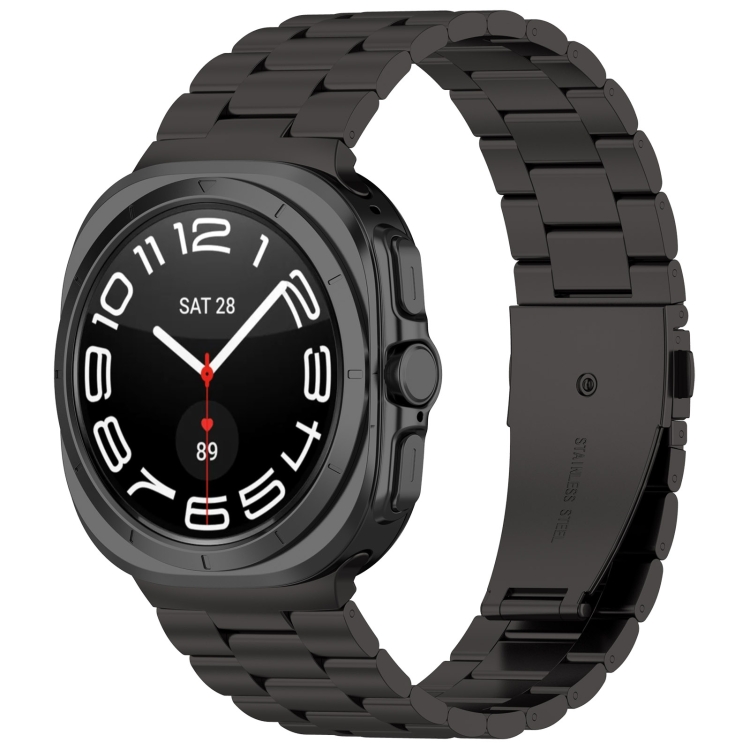 CLASSIC Curea Metalică Pentru Samsung Galaxy Watch Ultra 47mm Negru